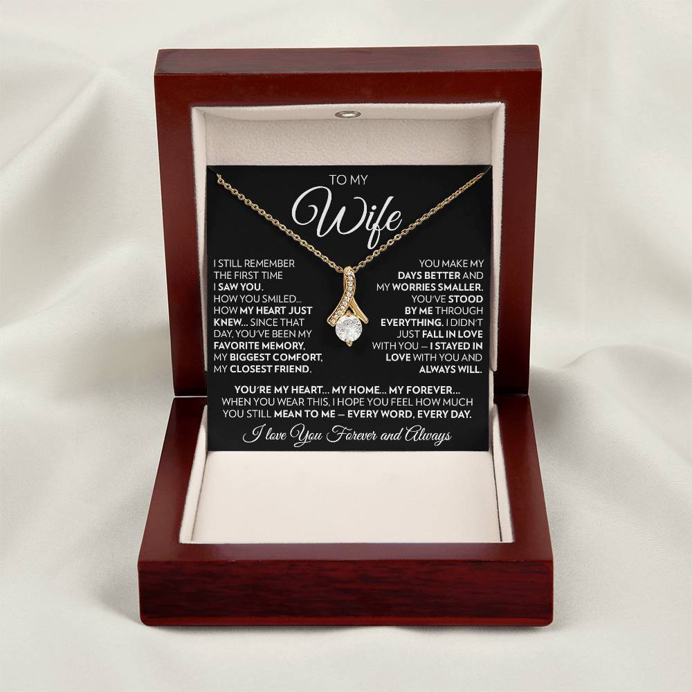 To My Wife - Every Day - Alluring Beauty Necklace