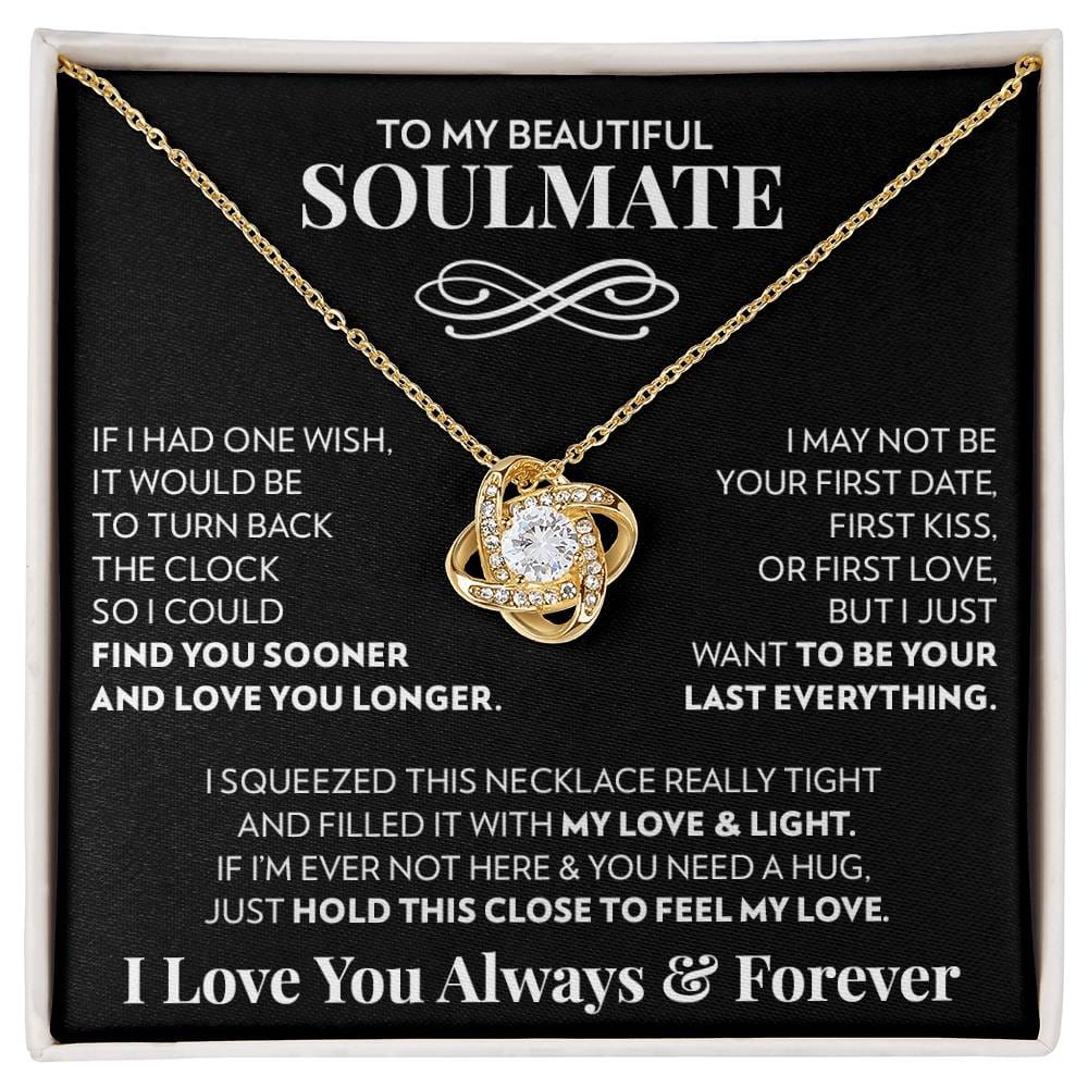 Soulmate - One Wish - Love Knot Necklace