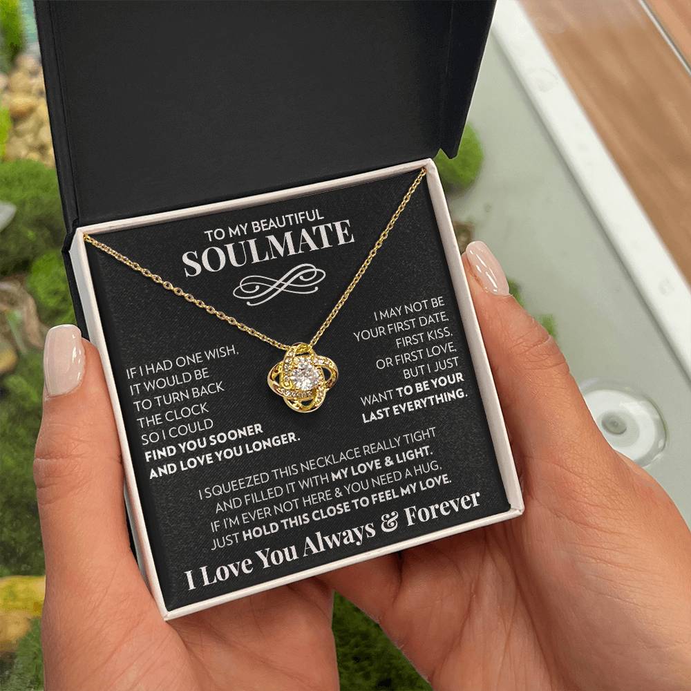 Soulmate - One Wish - Love Knot Necklace
