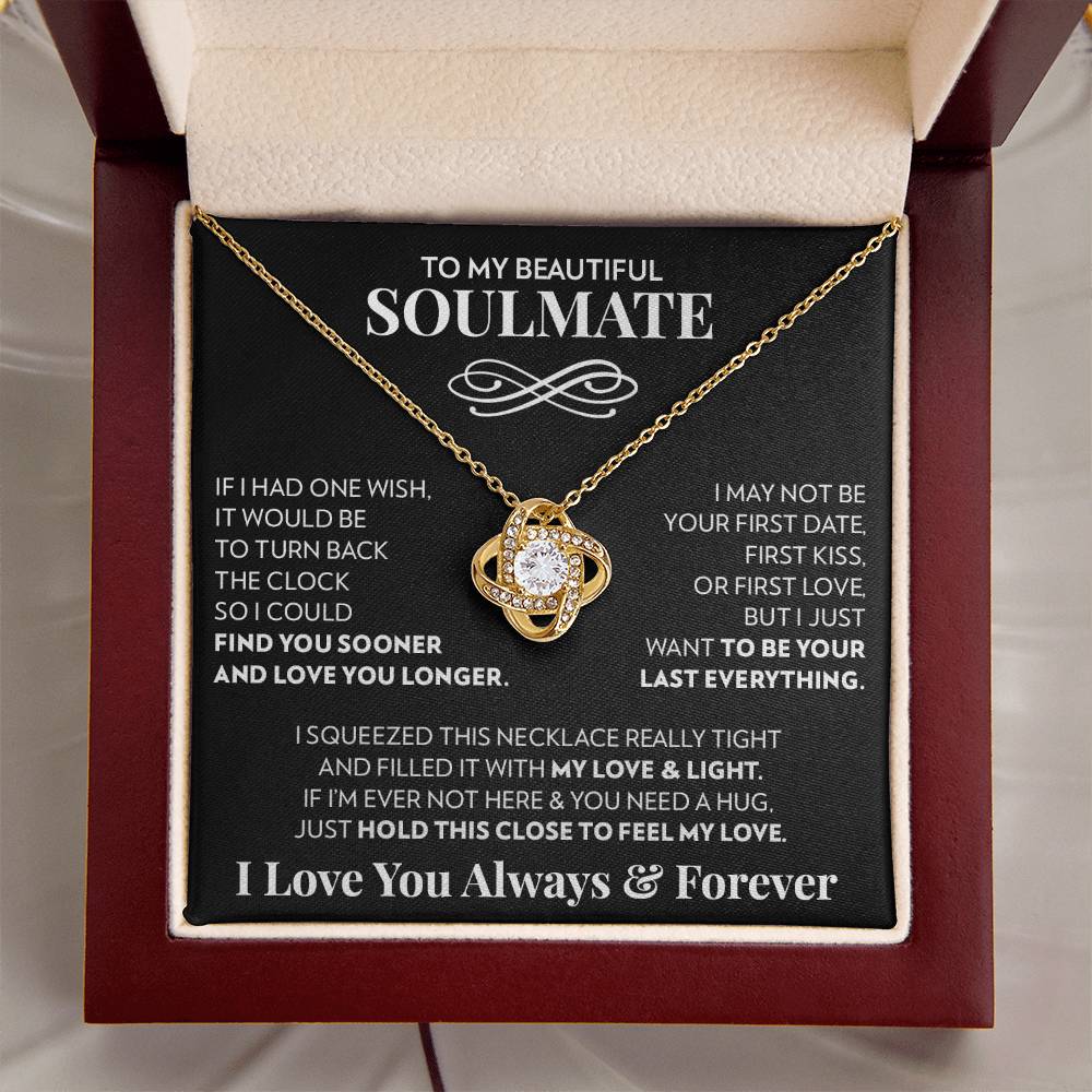Soulmate - One Wish - Love Knot Necklace