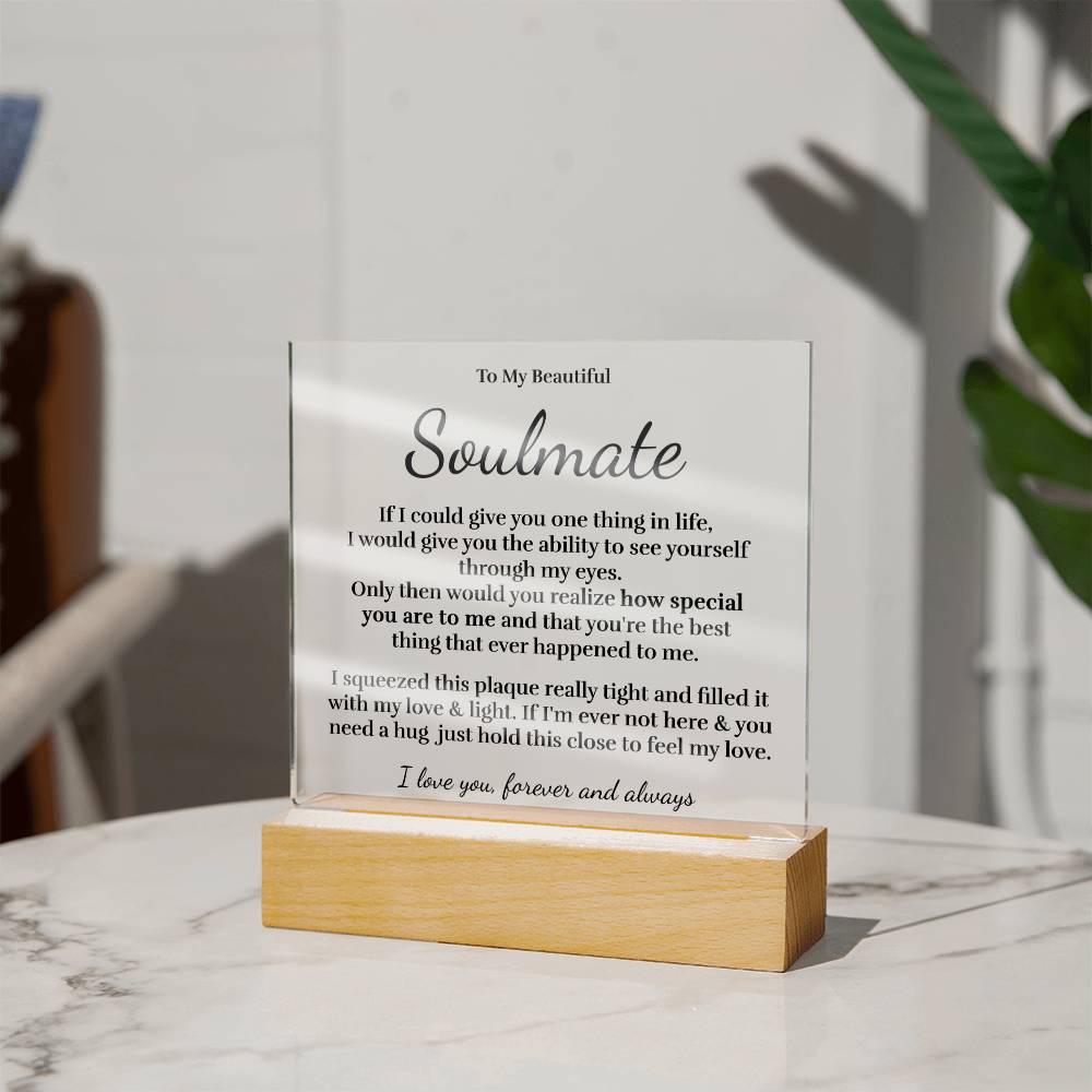 Soulmate - One Thing - Acrylic Plaque