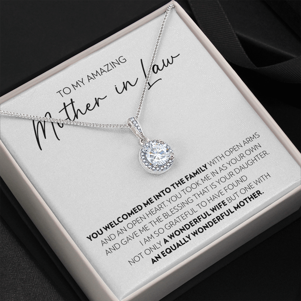 Mother-In-Law (From Son-In-Law)- Wonderful Mother - Eternal Hope Necklace