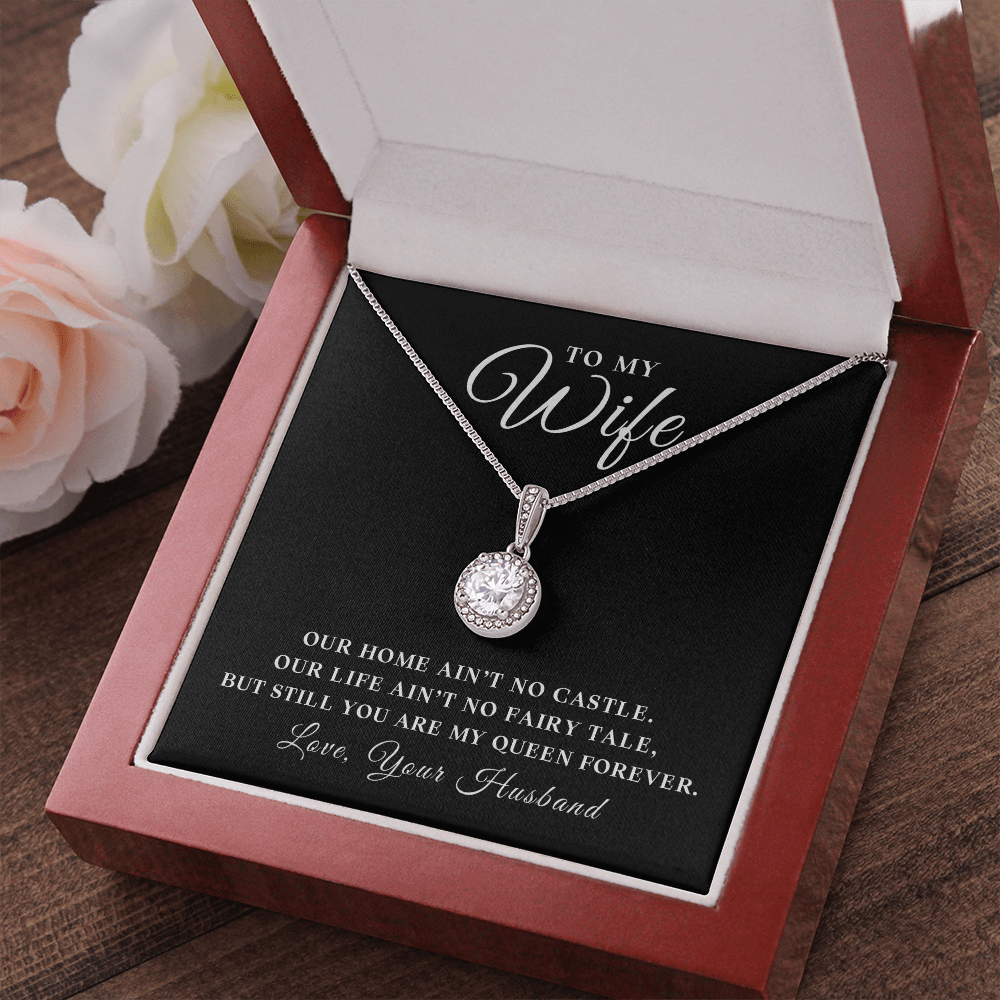 Wife - My Queen - Eternal Hope Necklace