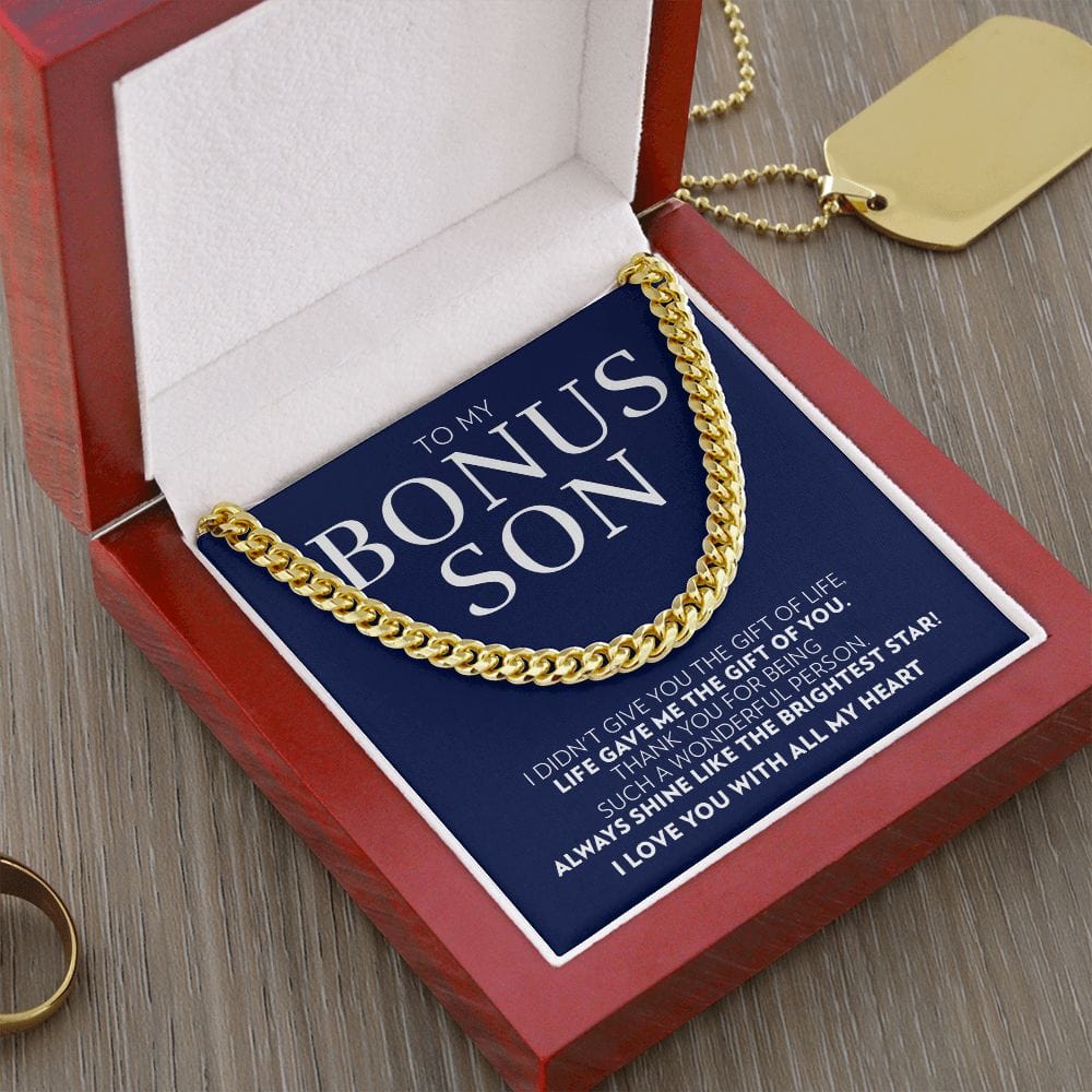 Bonus Son - Gift of You - Cuban Link Necklace