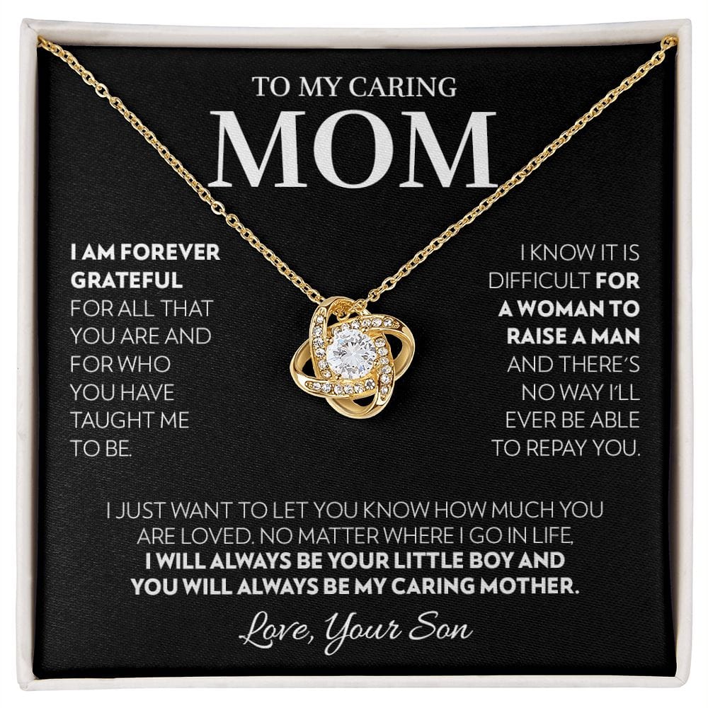 Mom (from Son) - Always - Love Knot Necklace