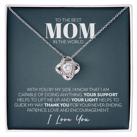 Mom - Support - Love Knot Necklace