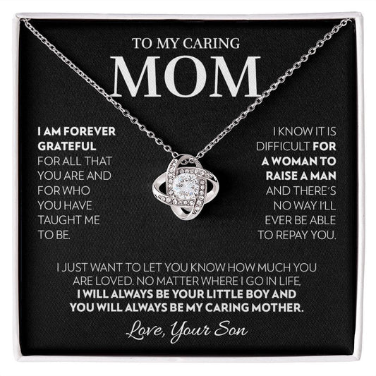 Mom (from Son) - Always - Love Knot Necklace