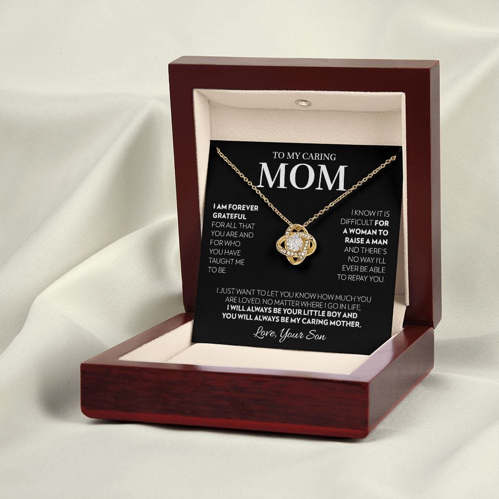 Mom (from Son) - Always - Love Knot Necklace