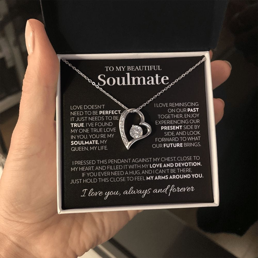Soulmate - My One True Love - Forever Love Necklace