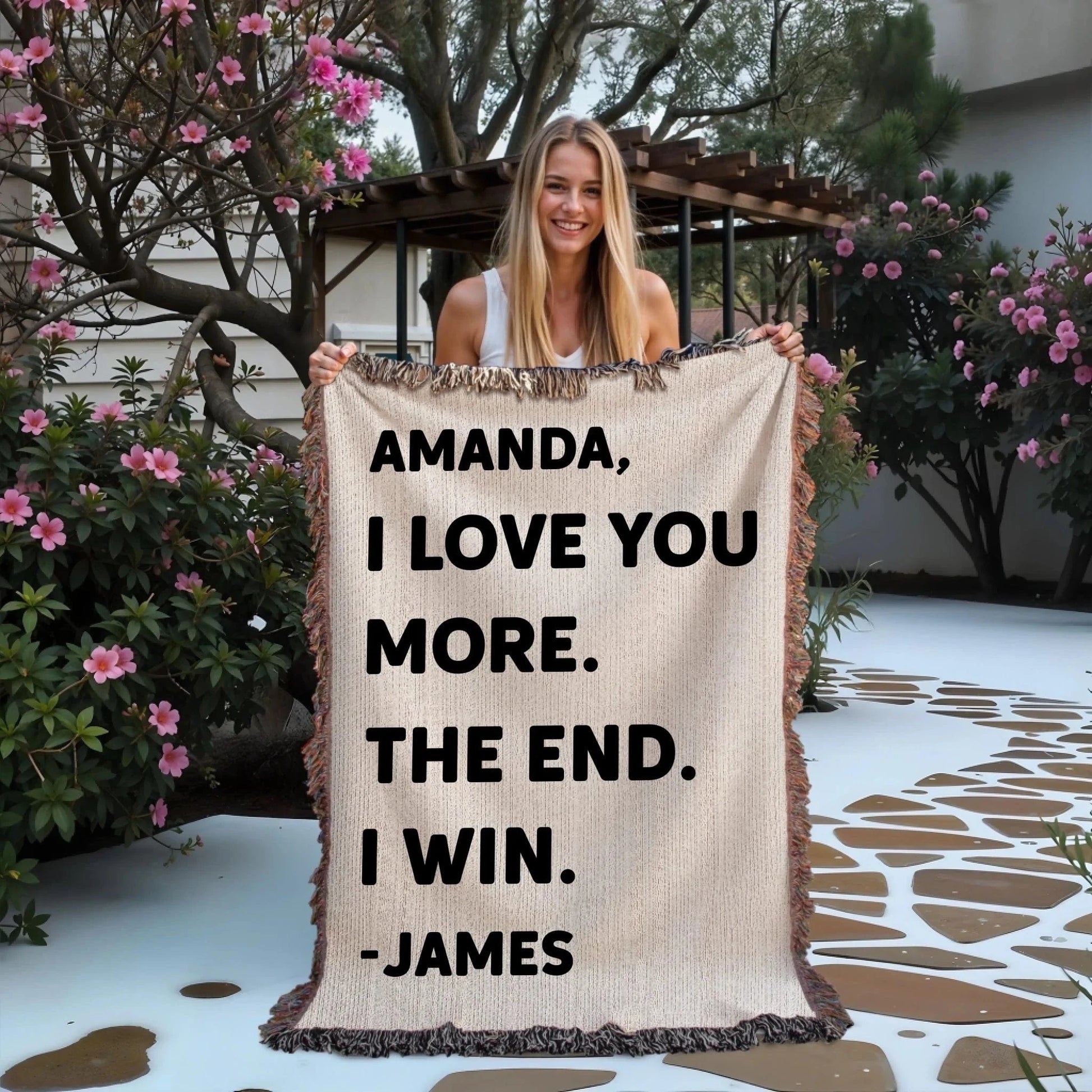 Heirloom Woven Blanket 37x52 Vertical 3