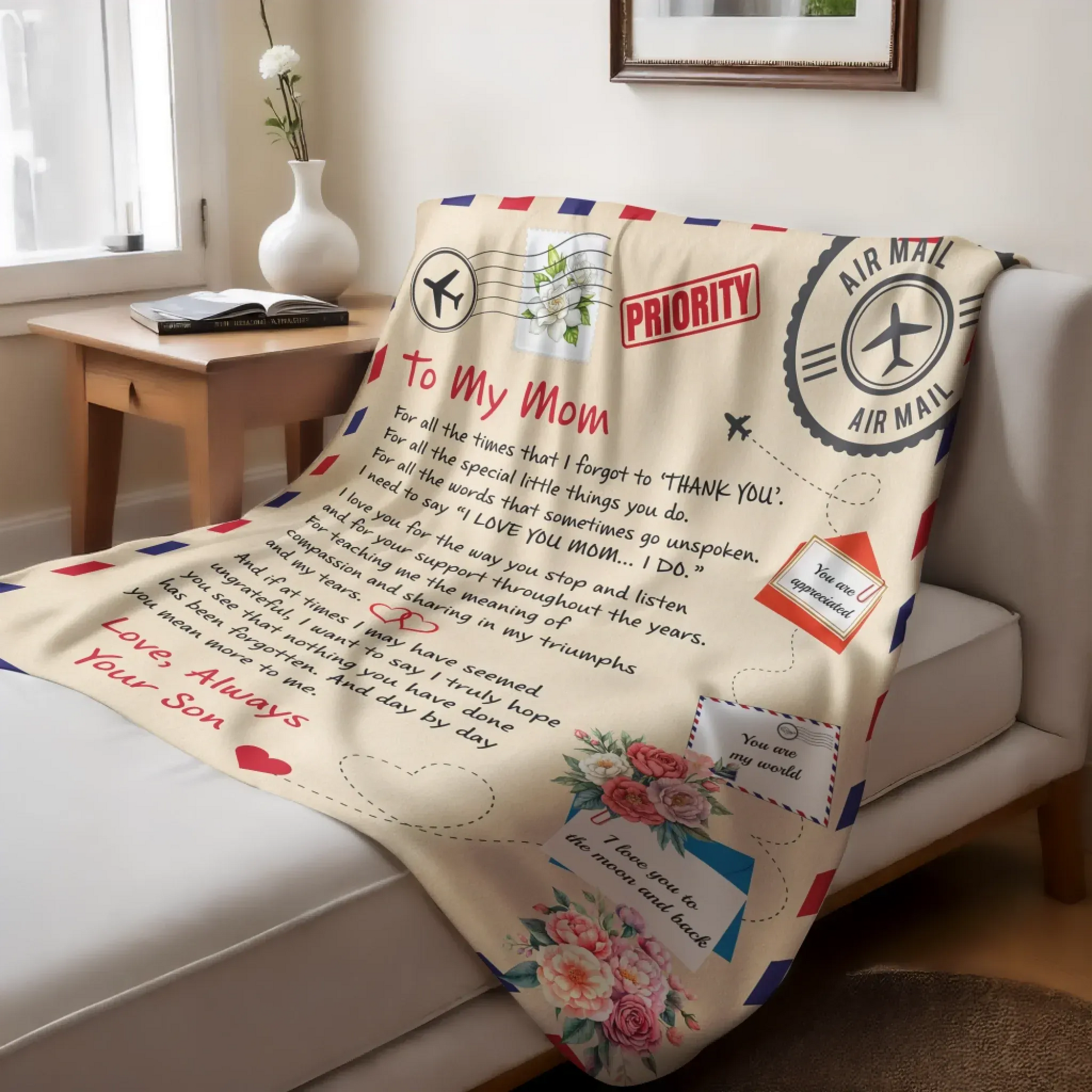 Sherpa Fleece Blanket Vertical 60x80 3 mockup for product page