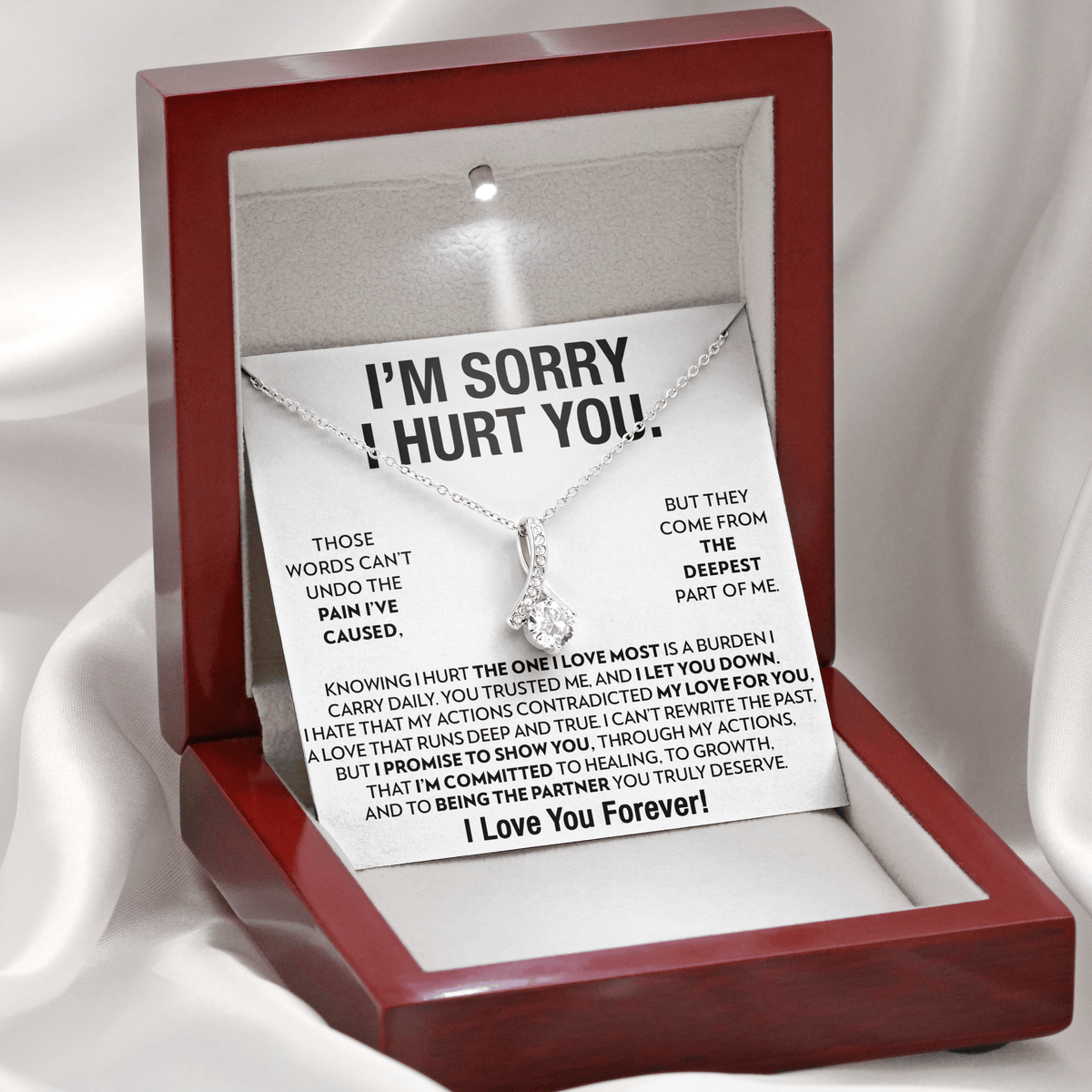 I'm Sorry I Hurt You - Alluring Beauty Necklace