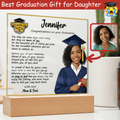 Custom Graduation Keepsake Plaque