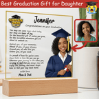 Custom Graduation Keepsake Plaque