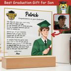 Custom Graduation Keepsake Plaque
