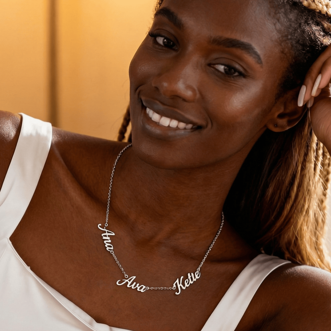 Mother's Day Gift - The Forever Names Necklace