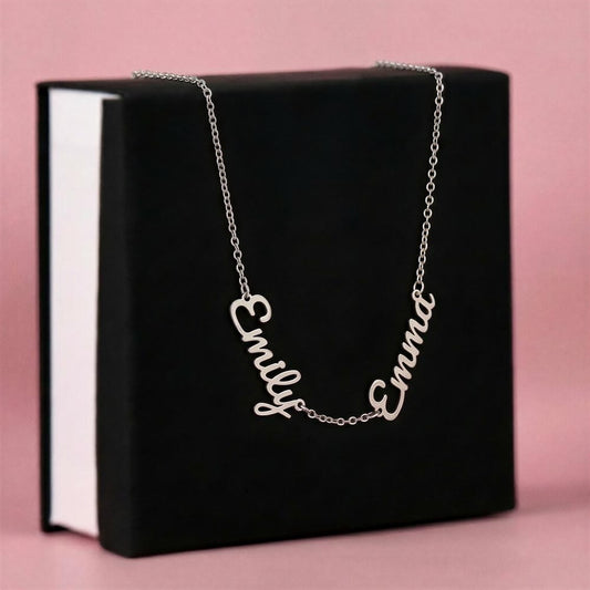 Mother's Day Gift - The Forever Names Necklace