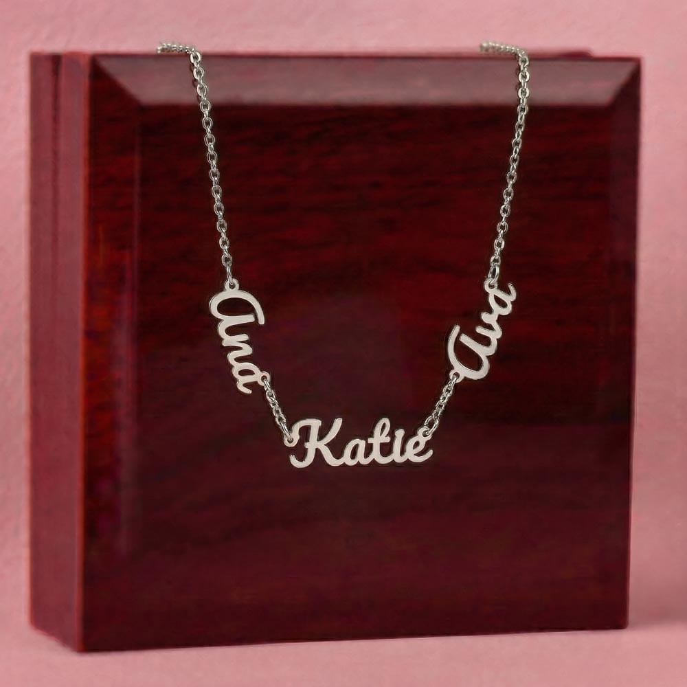 Mother's Day Gift - The Forever Names Necklace