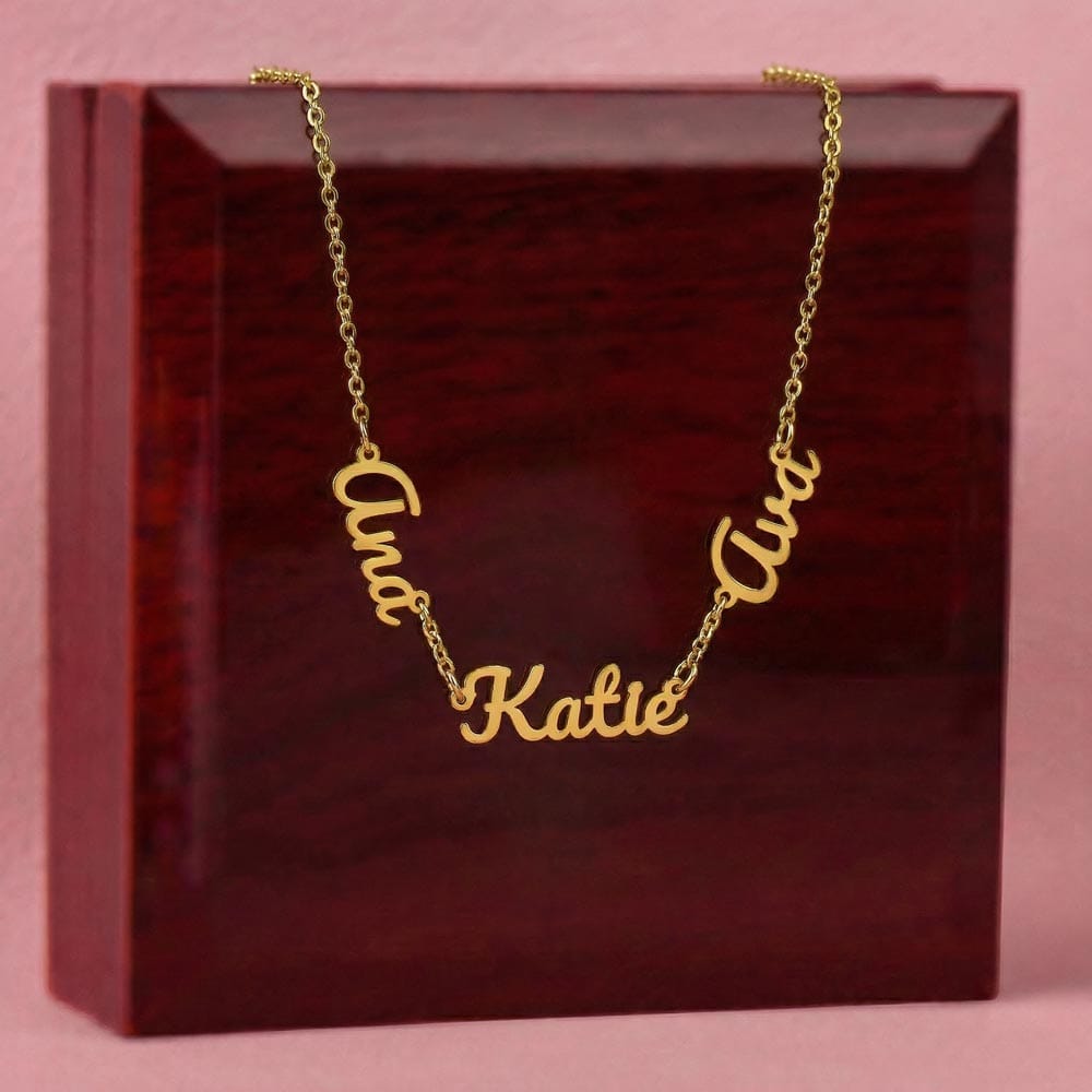 Mother's Day Gift - The Forever Names Necklace