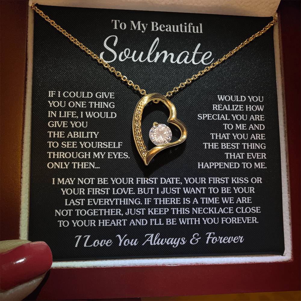 To My Soulmate - Special - Forever Love Necklace