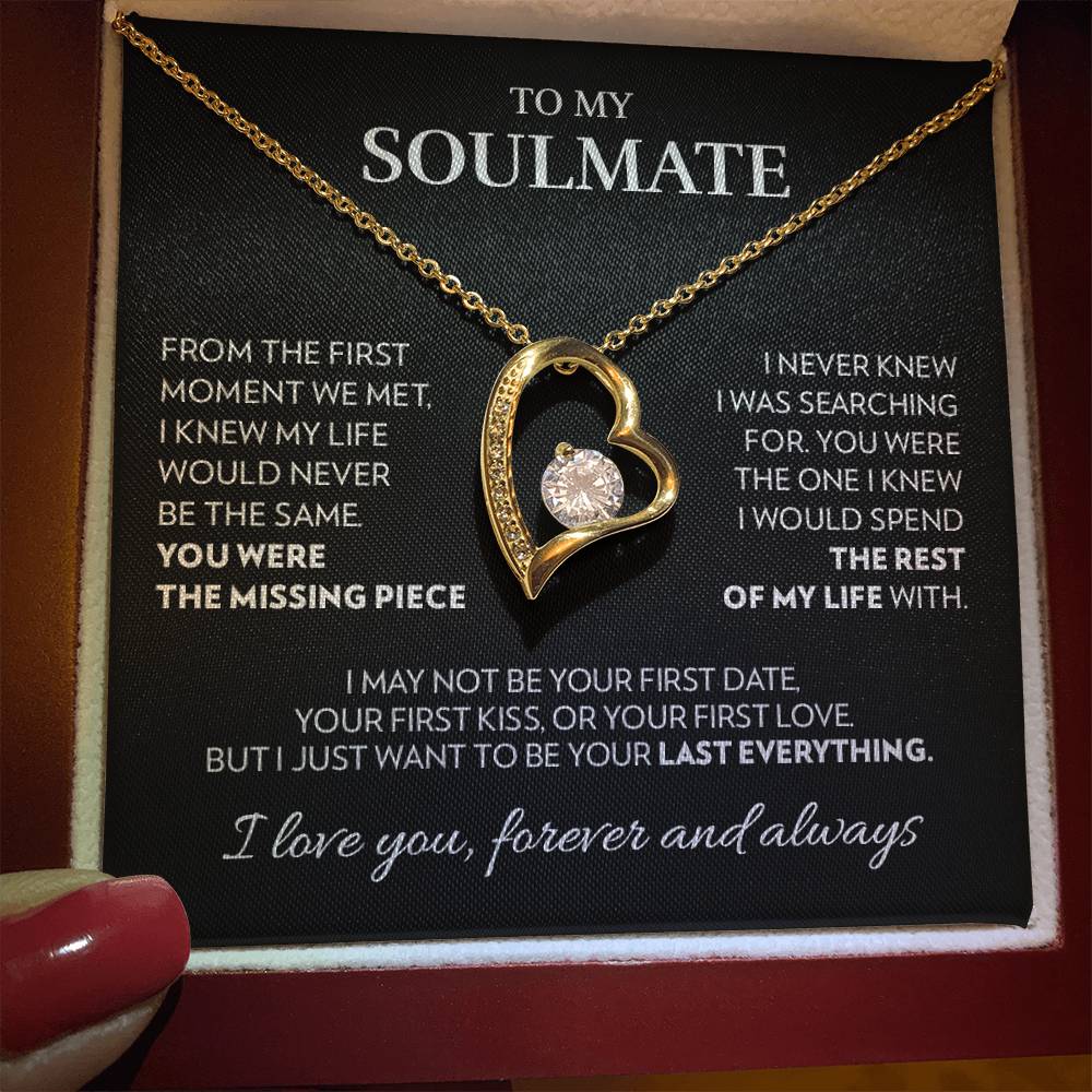 To Soulmate - The Moment We Met - Forever Love Necklace