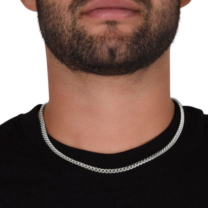 To My Son (From Dad) - I Closed My Eyes - Cuban Link Chain