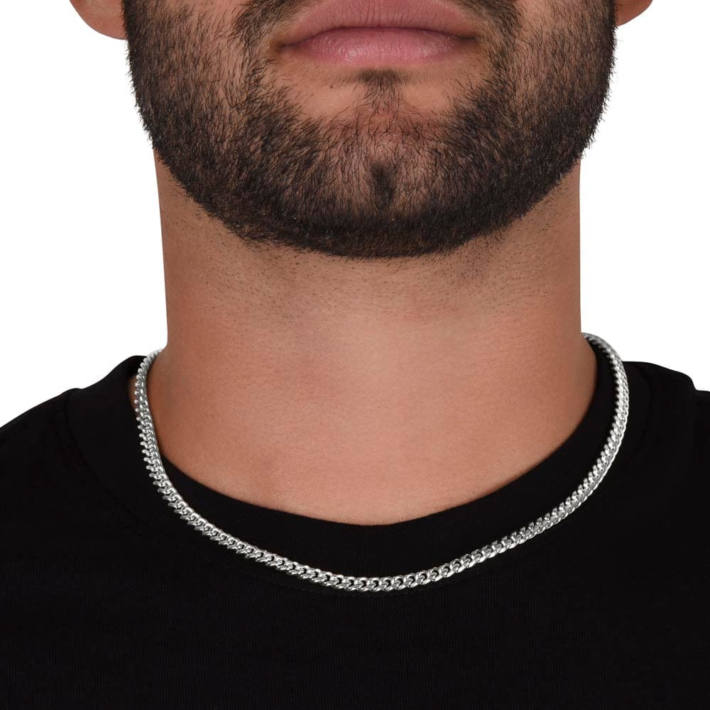 To My Son - Proudest Moment - Cuban Link Chain Necklace
