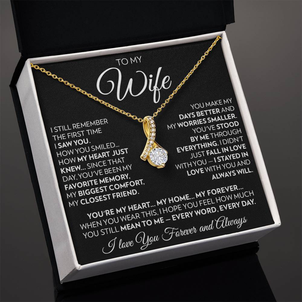 To My Wife - Every Day - Alluring Beauty Necklace