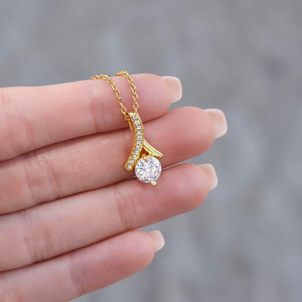 To My Wife - Greather Than Anything - Alluring Beauty Necklace