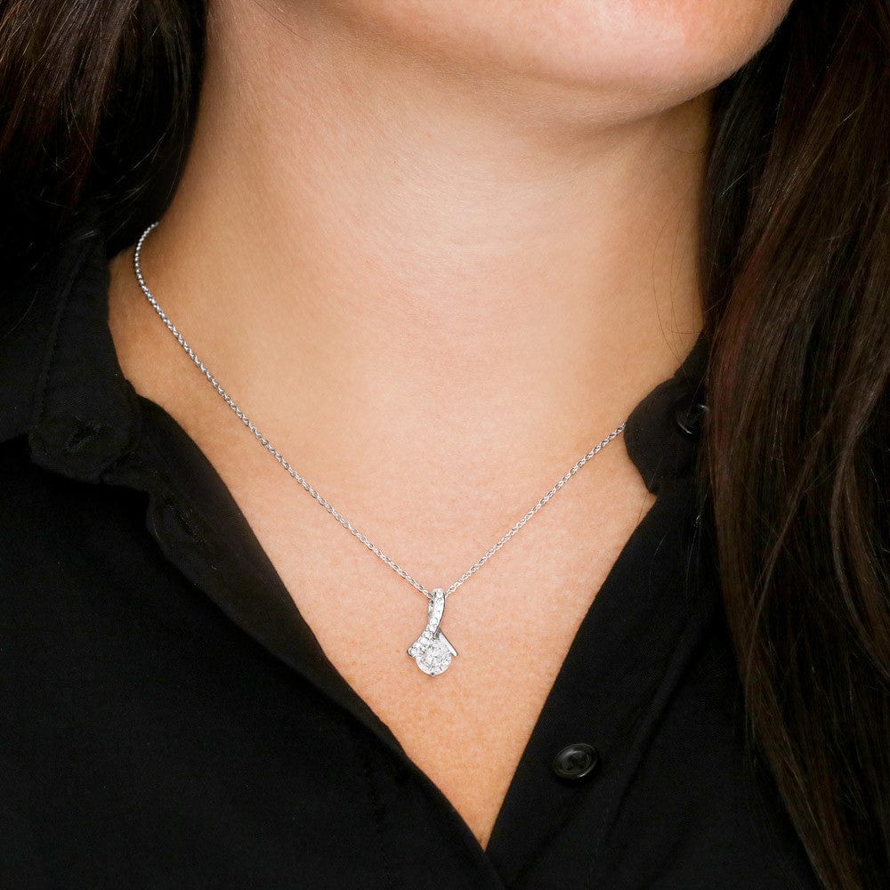 To My Wife - Only Thing Better (Black) - Alluring Beauty Necklace