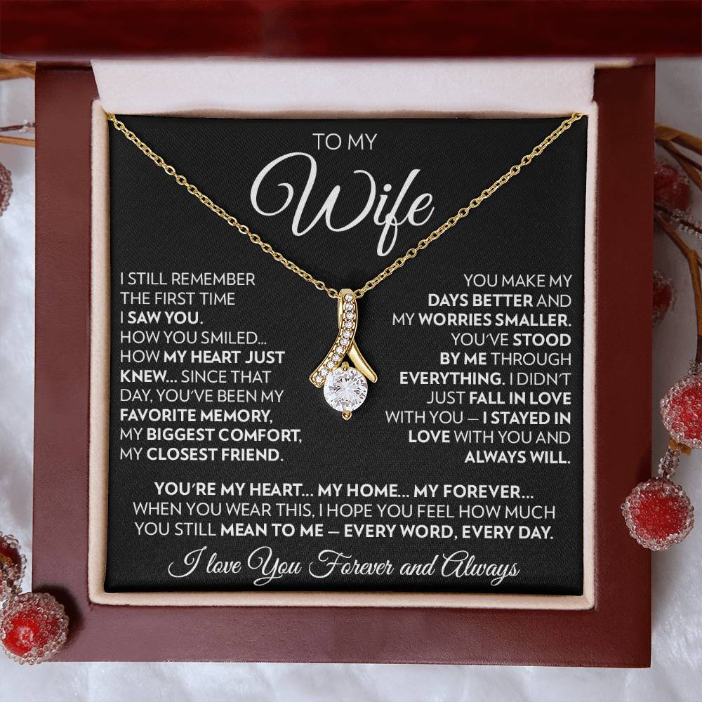 To My Wife - Every Day - Alluring Beauty Necklace