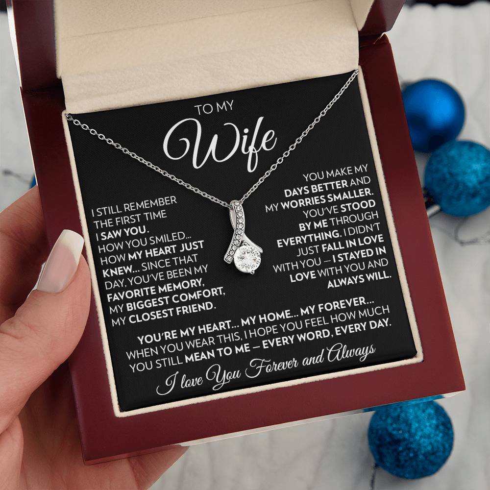 To My Wife - Every Day - Alluring Beauty Necklace