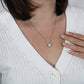 Granddaughter (From Grandpa) - This Old Lion - Love Knot Necklace - Custom Signature
