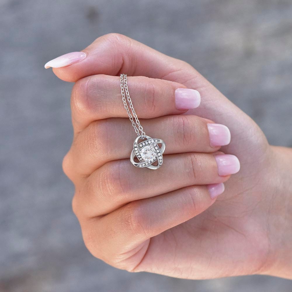 Dad to Daughter - This Old Lion - Love Knot Necklace