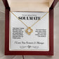 To Soulmate - Only Thing Better - Love Knot Necklace