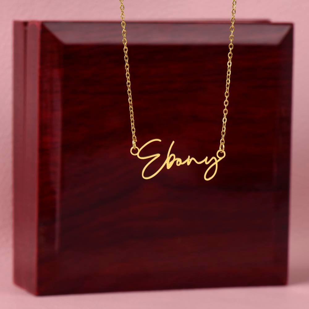 Wife - Only Thing Better - Signature Style Name Necklace