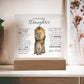 To My Beautiful Daughter (From Dad) - This Old Lion - Acrylic Plaque