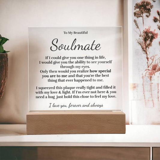 Soulmate - One Thing - Acrylic Plaque