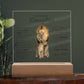 To My Beautiful Daughter (From Dad) - This Old Lion - Acrylic Plaque