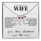 To Wife (From Husband) - Only Thing Better - Baby Feet Necklace