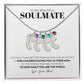 Soulmate - Only Thing Better - Custom Baby Feet Necklace with Birthstone