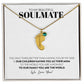 Soulmate - Only Thing Better - Custom Baby Feet Necklace with Birthstone