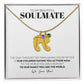 Soulmate - Only Thing Better - Custom Baby Feet Necklace with Birthstone