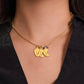 To Wife  (From Husband)  - Only Thing Better - Custom Baby Feet Necklace with Birthstone