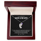 Soulmate - Only Thing Better (Black) - Custom Baby Feet Necklace with Birthstone