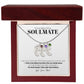 Soulmate - Only Thing Better - Custom Baby Feet Necklace with Birthstone