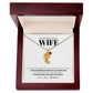 Wife - Only Thing Better - Custom Baby Feet Necklace with Birthstone