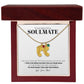 Soulmate - Only Thing Better - Custom Baby Feet Necklace with Birthstone