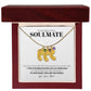 Soulmate - Only Thing Better - Custom Baby Feet Necklace with Birthstone