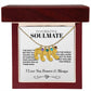 To Soulmate - Only Thing Better - Baby Feet Necklace